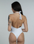 White Halter Neck "Drop" Swimsuit - buy online