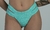 Ribbed Aqua Green Larissa Bikini Bottom