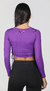 Cropped Franzido Roxo - comprar online