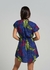 Marina Navy Leaf Print Dress on internet