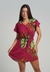 Burgundy Leaf Marina Dress