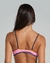 Top de Bikini Luana con Estampado de Rayas Rosadas - comprar online