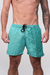 Men's Turquoise Magic Dragonfly Print Shorts