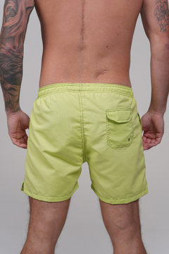 Shorts Masculino Verde Lima Magic Estampa Caveira Mexicana - comprar online
