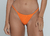 Bragas de Bikini Amores Naranja Acanaladas