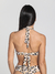 Ribbed Larissa Bikini Top in Onça Print - buy online