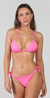 Neon Pink Crunch Bikini Top on internet