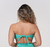 Strapless Turquoise Braided Bikini Top on internet