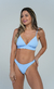 Braguitas de Bikini Delta Wing Azul Cielo - Aleccra