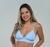 Celeste Blue Angra Bikini Top