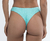 Ribbed Green Aqua Moana Bikini Panties - buy online