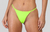 Neon Green Amores Bikini Bottom