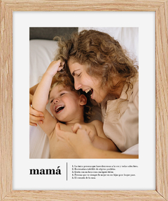 Especial Mamá - Op 1 | 20x25 marco box