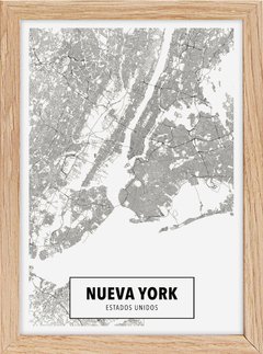 Mapa Nueva York - comprar online