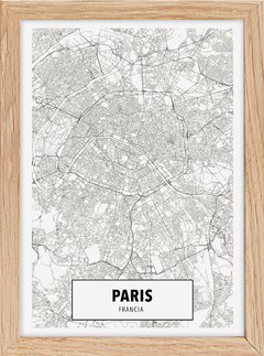Mapa París - comprar online
