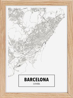 Mapa Barcelona - comprar online