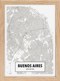 Mapa Buenos Aires - comprar online