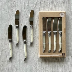 Set de Cuchillos de untar x 4u Nacar