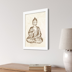 Cuadro Buda Abhaya (IND-2147) - comprar online