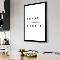 Cuadro Inhale Exhale (IND-2506) - tienda online