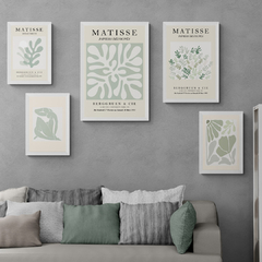 Set x5 Cuadros Arte - Henri Matisse (COM-5036) - comprar online