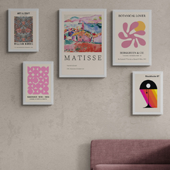 Set x5 Cuadros Arte - Henri Matisse (COM-5037) - comprar online