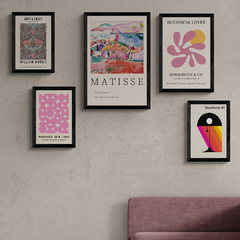 Set x5 Cuadros Arte - Henri Matisse (COM-5037) en internet
