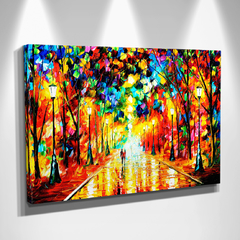 Cuadro Lienzo Arte - Pintura Camino Amor (LIE-294) - comprar online