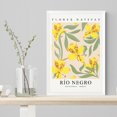 Cuadro Flor Nativa RIO NEGRO (IND-1021) - comprar online