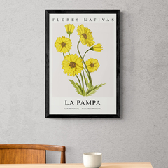 Cuadro Flor Nativa LA PAMPA (IND-1027) - comprar online