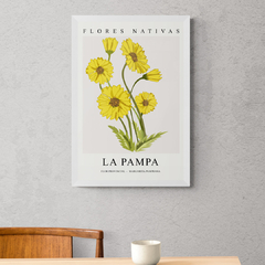 Cuadro Flor Nativa LA PAMPA (IND-1027) en internet