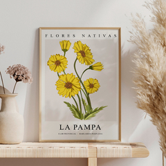 Cuadro Flor Nativa LA PAMPA (IND-1027)