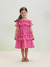 VESTIDO BABADOS ROSA BABALOO