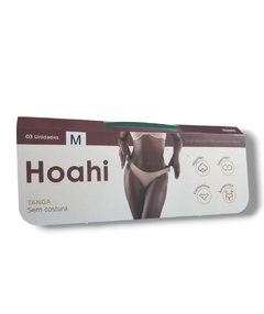 Kit 3 Calcinhas Hoahi Tanga sem Costura Algodão - Tenda das Cuecas - Meias e Pijamas