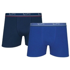 Kit 2 Cueca Lupo Boxer Cotton Algodão Com Elastano 0523-088 - comprar online