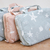 Bag Neceser con Cambiador - Celeste Estampa Estrellas - Juana Kids