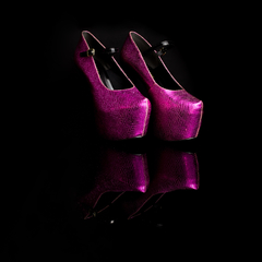 Sapato Mary Jane Sereia Pink com Preto - comprar online