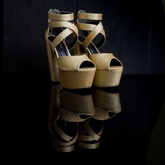 Sandália Dreams Brilhante Dourada - comprar online
