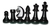 Juego de Ajedrez Jaque Mate de Madera 11 con doble dama- super plomado con tablero (Utilizados por Karpov en los Magistrales Najdorf) - tienda online