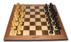 Juego de Ajedrez Jaque Mate de Madera 11 - super plomado (Utilizados por Karpov en los Magistrales Najdorf) - tienda online