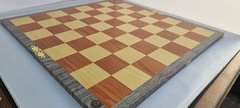 Tablero Ecologico Plegable Madera Ajedrez 50 x 50