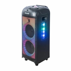 Parlante Potenciado Moonki Sound MD-PB360 2X8" 1800W Sonido 360° con Luz de Baile