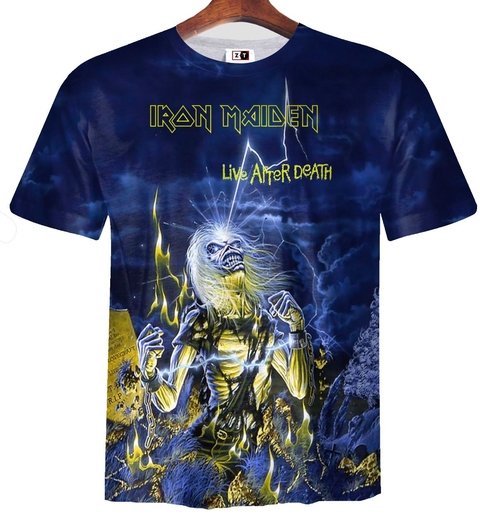 Remera ZT-0492 - Iron Maiden Live After Death