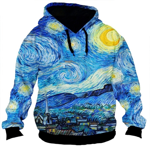 Buzo BZT-0341 - Van Gogh 1 Noche Estrellada