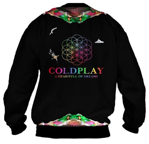 Buzo BZT-0120 - Coldplay A Head Full of Dreams en internet