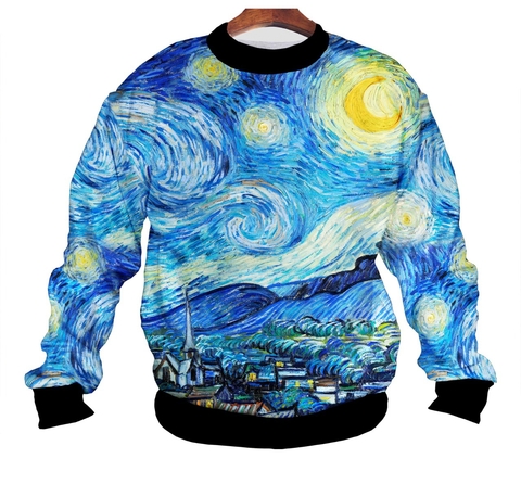 Buzo BZT-0341 - Van Gogh 1 Noche Estrellada en internet