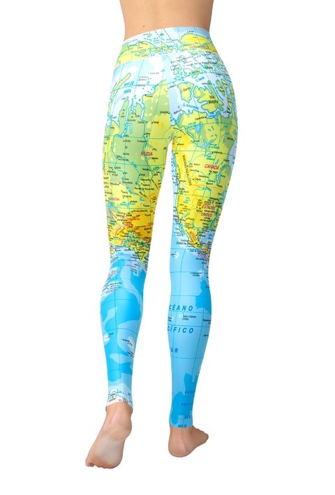 Calza ZTC-0513 - Planisferio (Mapa Mundial) - comprar online