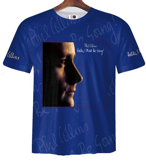 Remera ZT-0047 - Phil Collins Hello I Must be Going