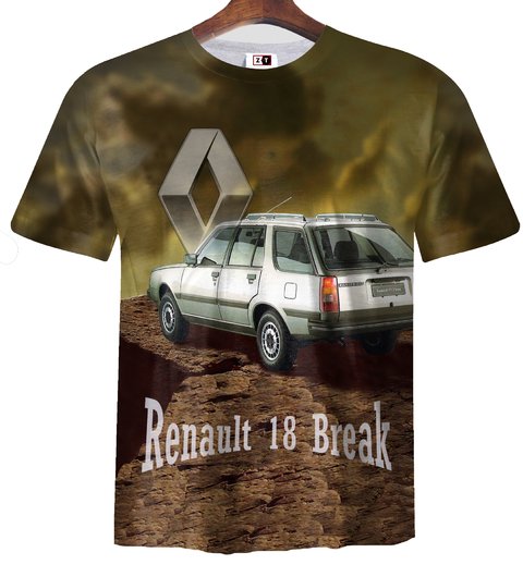 Remera ZT-0053 - Renault 18 Break