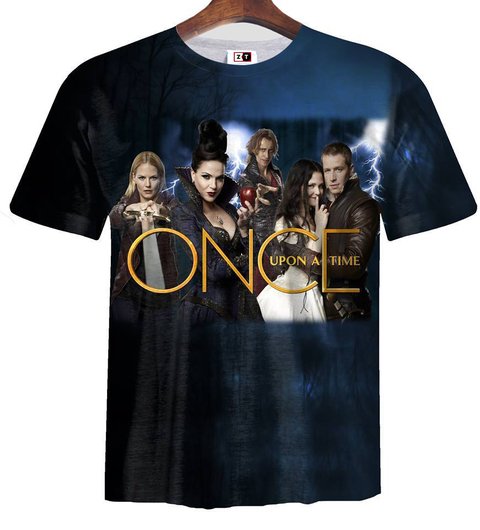 Remera ZT-0110 - Once Upon a Time 3 Personajes